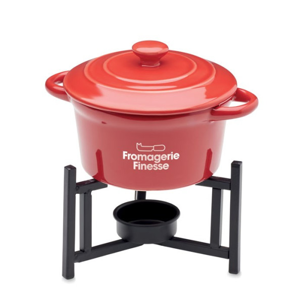 BIG KASE - Keramische fondueset 300ml