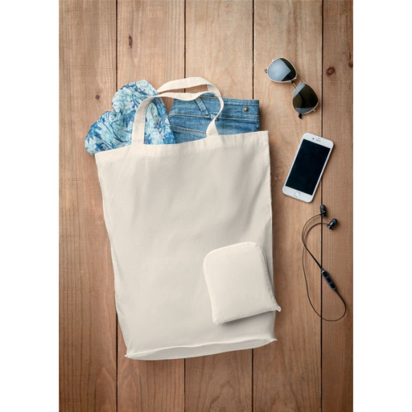 FOLDY COTTON - Opvouwbare katoenen tas