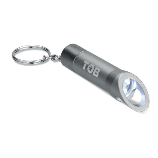 LITOP - Metalen sleutelhanger met LED
