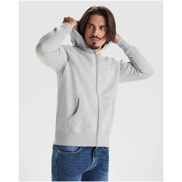 Montblanc 280 g/m² unisex hoodie met volledige rits