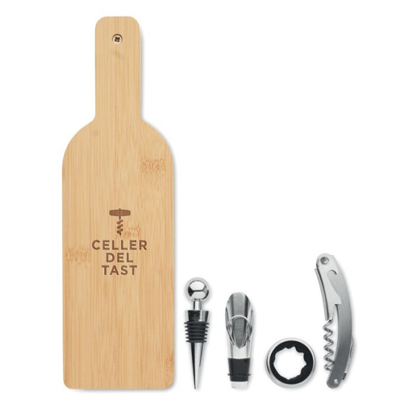 VINOVAULT SET - Wijnset in flesvorm