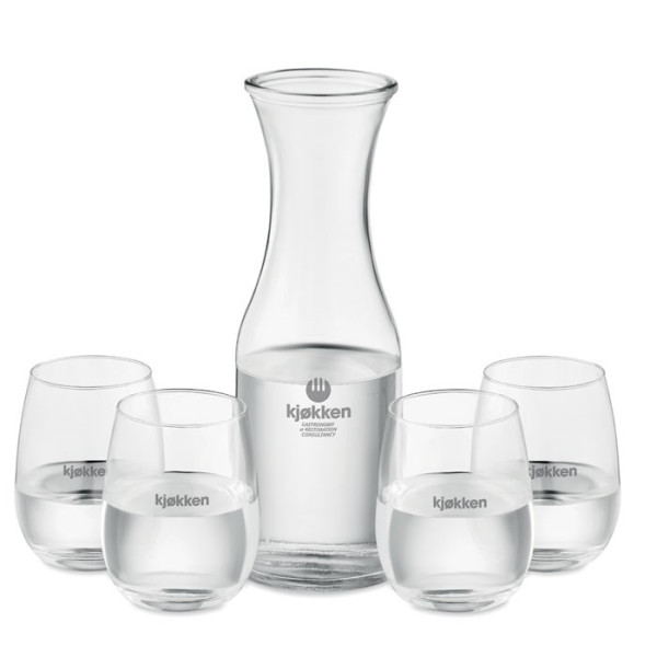 PICCADILLY - Drankenset gerecycled glas