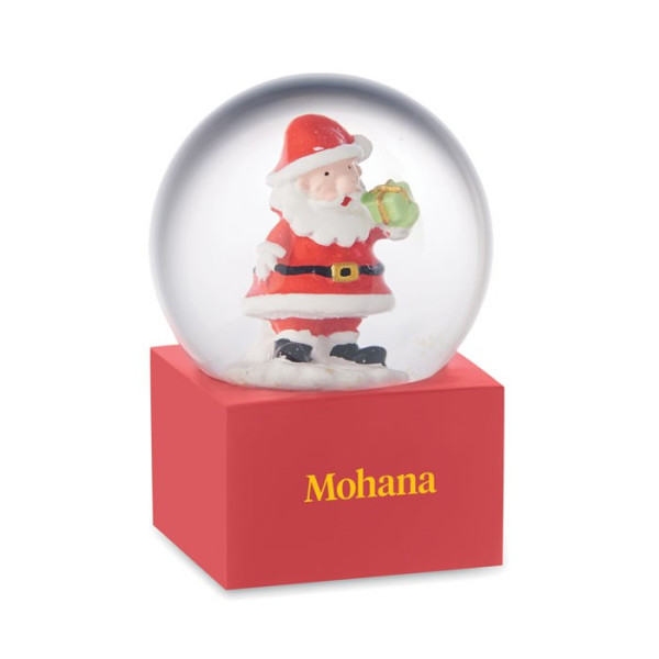 SANTO - Klein sneeuwbol ornament